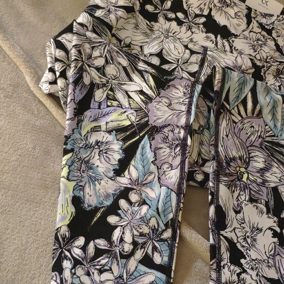 Calvin Klein Performance flower Tights - Picture 7 of 9